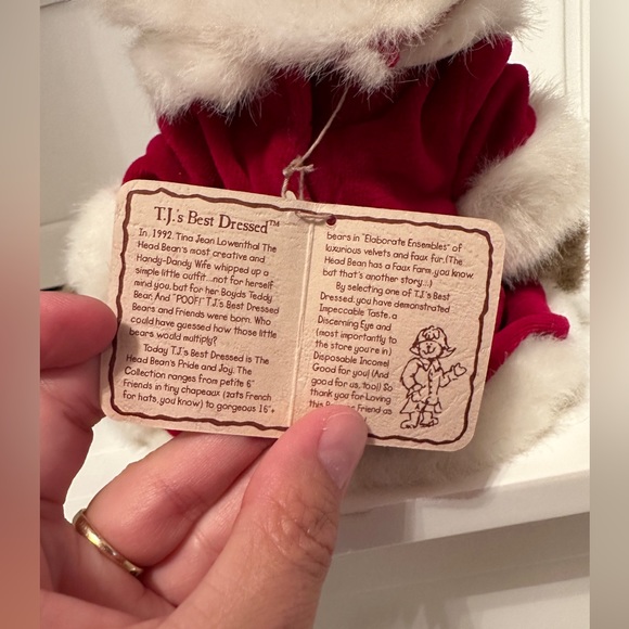 NWT RARE Boyds Bear Anastasia Bearskoff, Dated 2001 - Picture 3 of 7